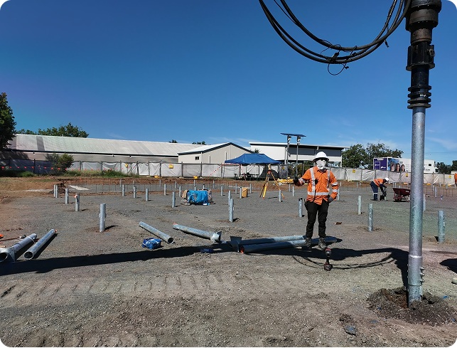 No Water Required for Installation