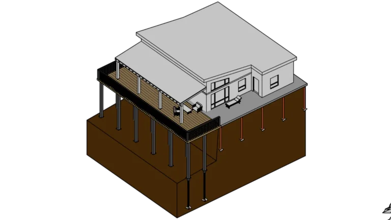 screw pile for Deck