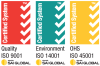 Blade Pile Certifications ISO 9001, ISO14001, ISO45001